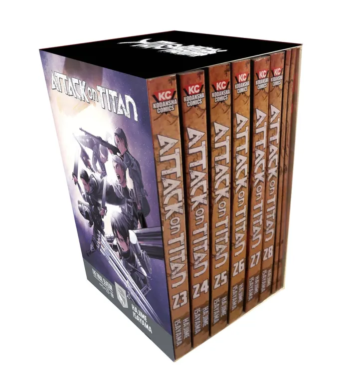 Attack on Titan The Final Season Part 1 Manga Box Set
