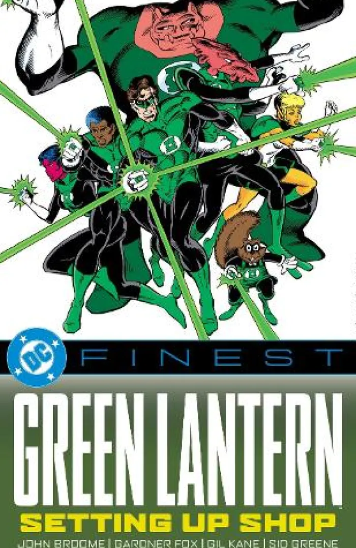 DC Finest: Green Lantern: Setting Up Shop