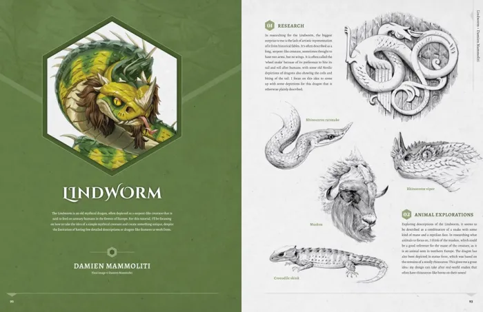 Designing Dragons: An artist's guide to the legendary mythical creatures