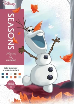 Disney Mystery Coloring: Seasons: A Color by Number Book