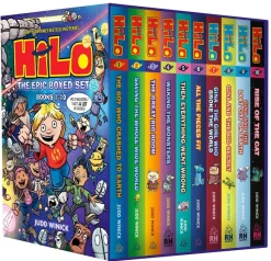 Hilo: The Epic Boxed Set (Books 1-10): (A 10-Book Graphic Novel Boxed Set)