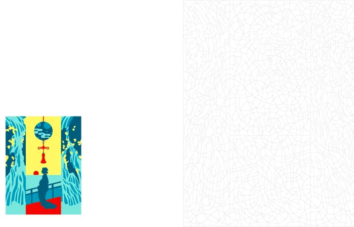Japanese Springtime: A Sophisticated Colour-by-Numbers Book for Adults