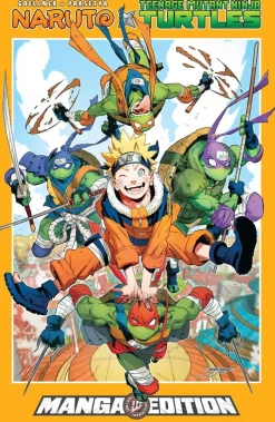 Naruto x Teenage Mutant Ninja Turtles--Manga Style Edition