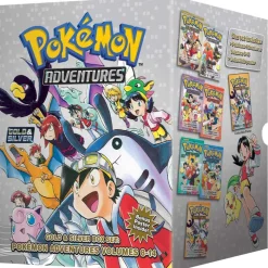 Pokemon Adventures Gold & Silver Box Set (Set Includes Vols. 8-14)