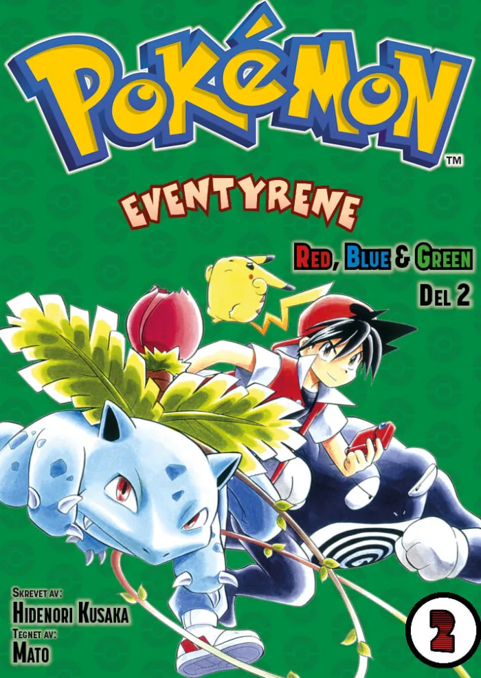 Pokemon-eventyrene ( 2): Red, Blue & Green, del 2