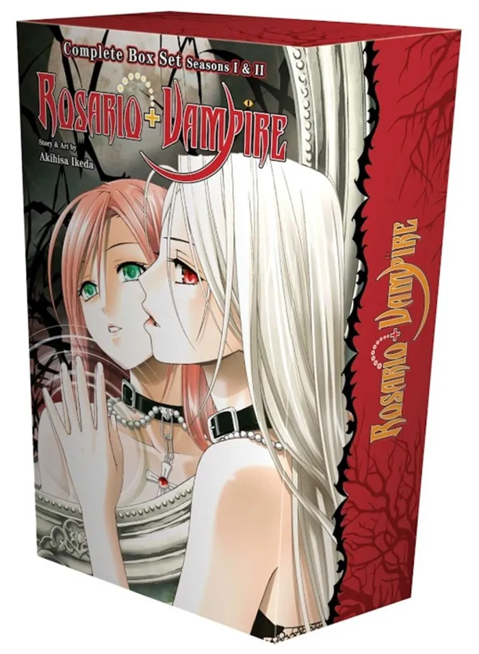 Rosario+Vampire Complete Box Set: Volumes 1-10 and Season II Volumes 1-14 with Premium