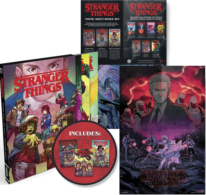 Stranger Things Graphic Novel Boxed Set (Zombie Boys, The Bully, Erica the Great)