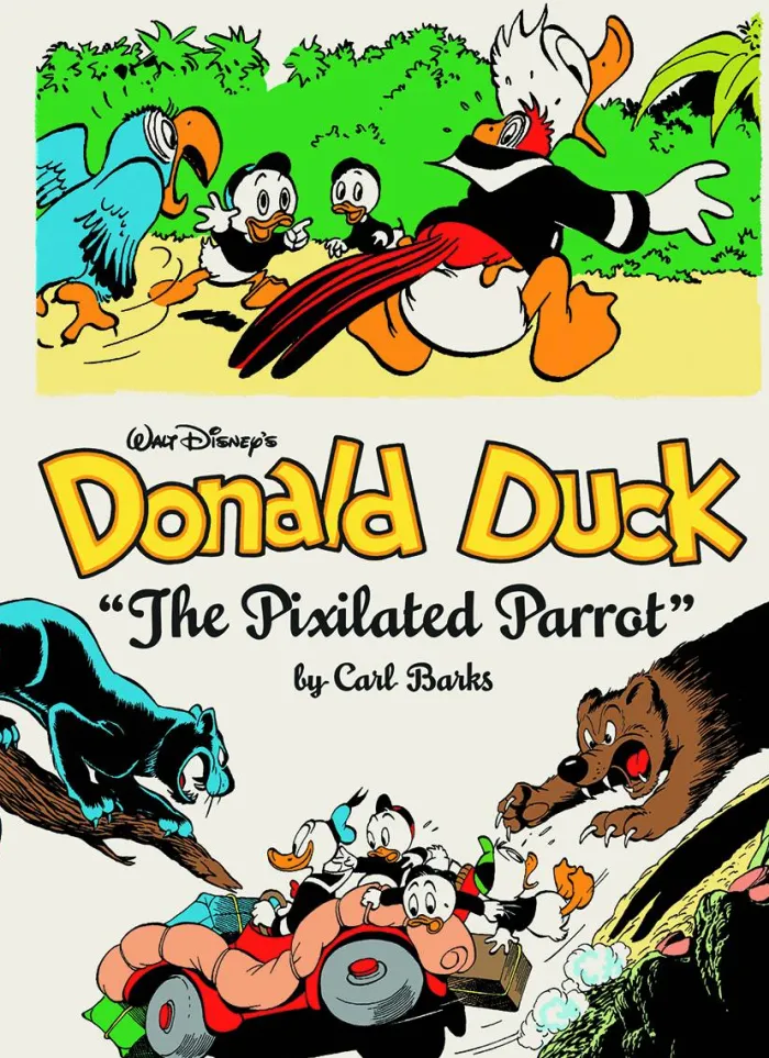 Walt Disney's Donald Duck the Pixilated Parrot: The Complete Carl Barks Disney Library Vol. 9