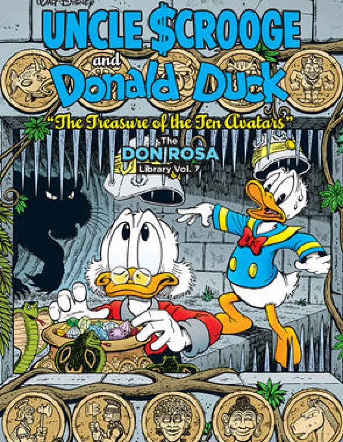 Walt Disney Uncle Scrooge and Donald Duck: The Treasure of the Ten Avatars: The Don Rosa Library Vol. 7